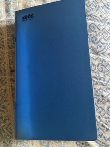 Blue Visiting card holder/ Photo Album