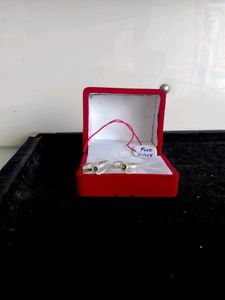 Single Stone Toering Pure Silver