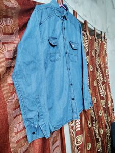 Blue Denim Shirt
