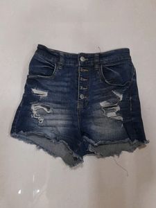 IMPORTED Y2k Denim Shorts
