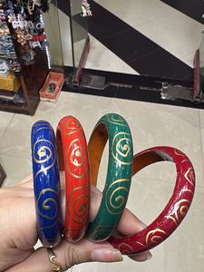 Vibrant wooden Bangles any1