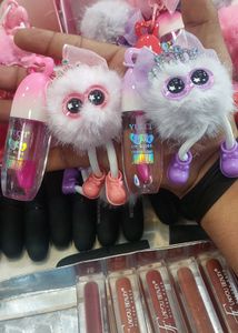 YUCCI Lip Gloss with Cute Charm