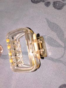 Clear Transparent Claw Clips (Set of 2)