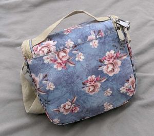 Imported Floral Insulated Lunch Bag