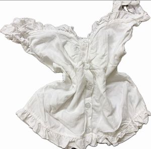 Off-Shoulder White Blouse