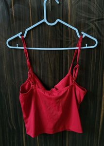 Red Camisole Top