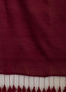 Suta Original Maroon Cotton Saree
