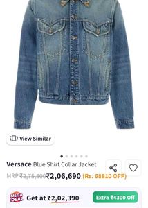 Versace denim jacket