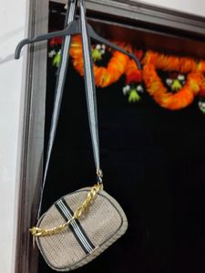 Crossbody Bag with Chain