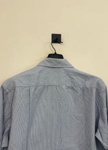 Striped Button-Up Shirt