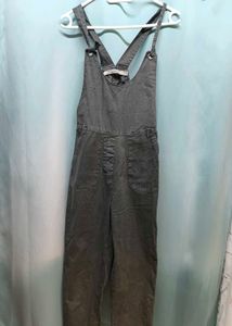 Stretch denim overall