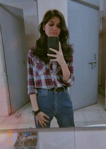 Violet Check Shirt For Funky Look