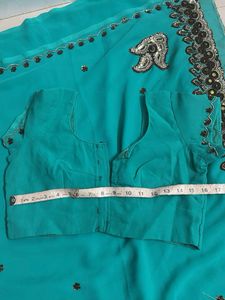 Stunning Teal &amp; Purple Lehenga Choli Set