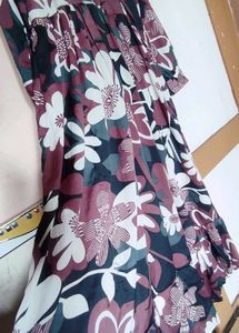 Floral Print Maxi Dress