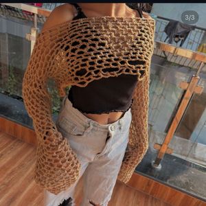 Crochet Knit shrug