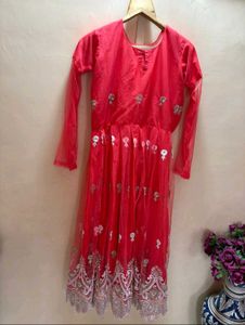 soft anarkali dress