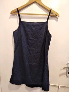 Navy blue slip