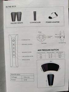 Air Compression Leg Massager