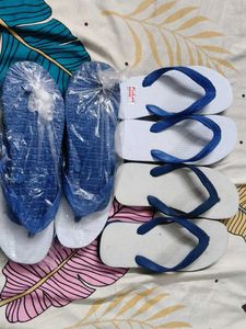 Comfortable Flip Flops - Pack of 4