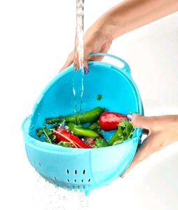 Foldable Washing Basket / Colander (Pack Of 1)