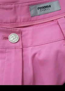 Women's Pink Wide-Leg Pants