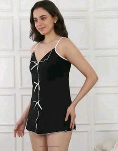 Shein Spaghetti Strap Notched Neck ContrastTrim