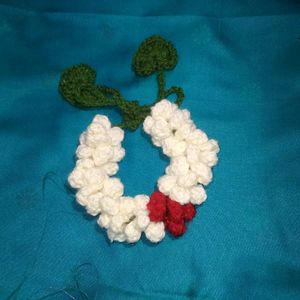 Handmade Crochet Flower gajra