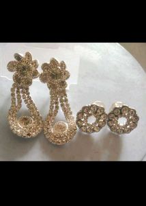 Sparkling Rhinestone Earrings