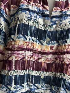 Bohemian Print Button-Up Shirt