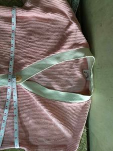 Pink Cardigan Sweater