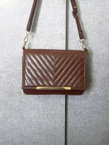 Women's Brown Sling Bag