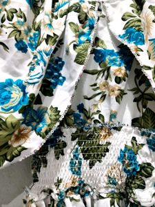 Floral Print Midi Sundress