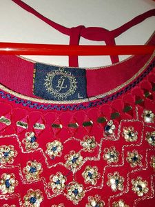 Elegant Magenta Anarkali Gown