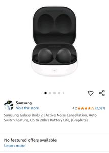 Samsung Galaxy Buds 2 ANC original perfectly worki