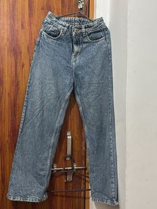 Vintage Wash Wide Leg Jeans baggy fit