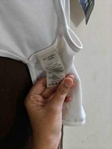 nwt wrap around White Bikini top