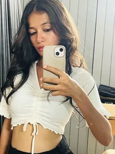 Cute Cropped Top &amp; Wide Leg Pants
