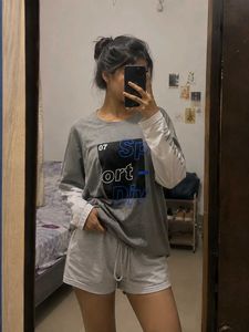 Men's and women's Graphic Long Sleeve T-Shirt