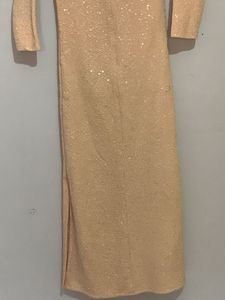 Sparkling Sequined Long Sleeve Dress