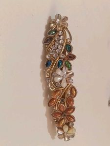 Floral Hair centre Clip large size