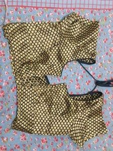 Stylish Polka Dot Blouse