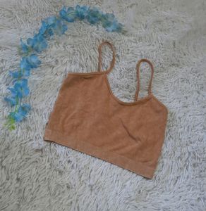 Nude Shade Ribbed Top