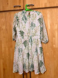 Sheath Dress with Floral Print