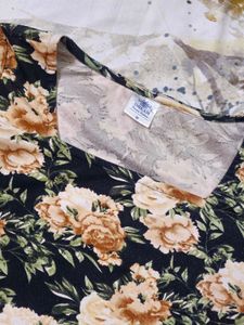 Floral Print Long Sleeve Top