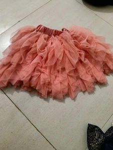 Ruffle Tulle Skirt