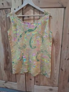 Abstract Print Tank Top