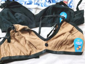 34"Cotton Bras Set of 4