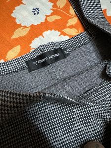 Classic Checkered Pinafore Dress