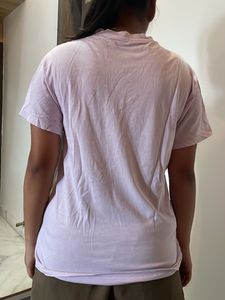 Light Pink Oversized T-Shirt