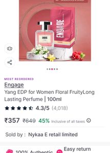 Engage Yang Eau De Parfum